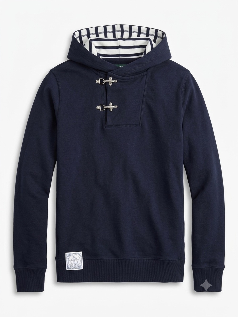 LAUREN Jeans Ralph Lauren Hook Front Nautical Hoodie
